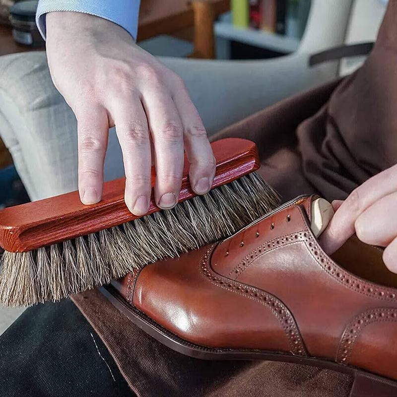 Durable Bristle Horsehair Shoe - đánh giá và giá Leather Shoe Polish