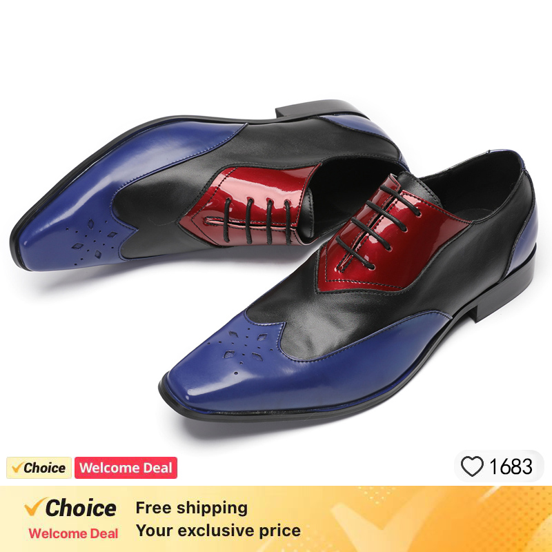 LUXURY MEN'S OXFORD SHOES BLAC - đánh giá và giá Leather Shoe Polish
