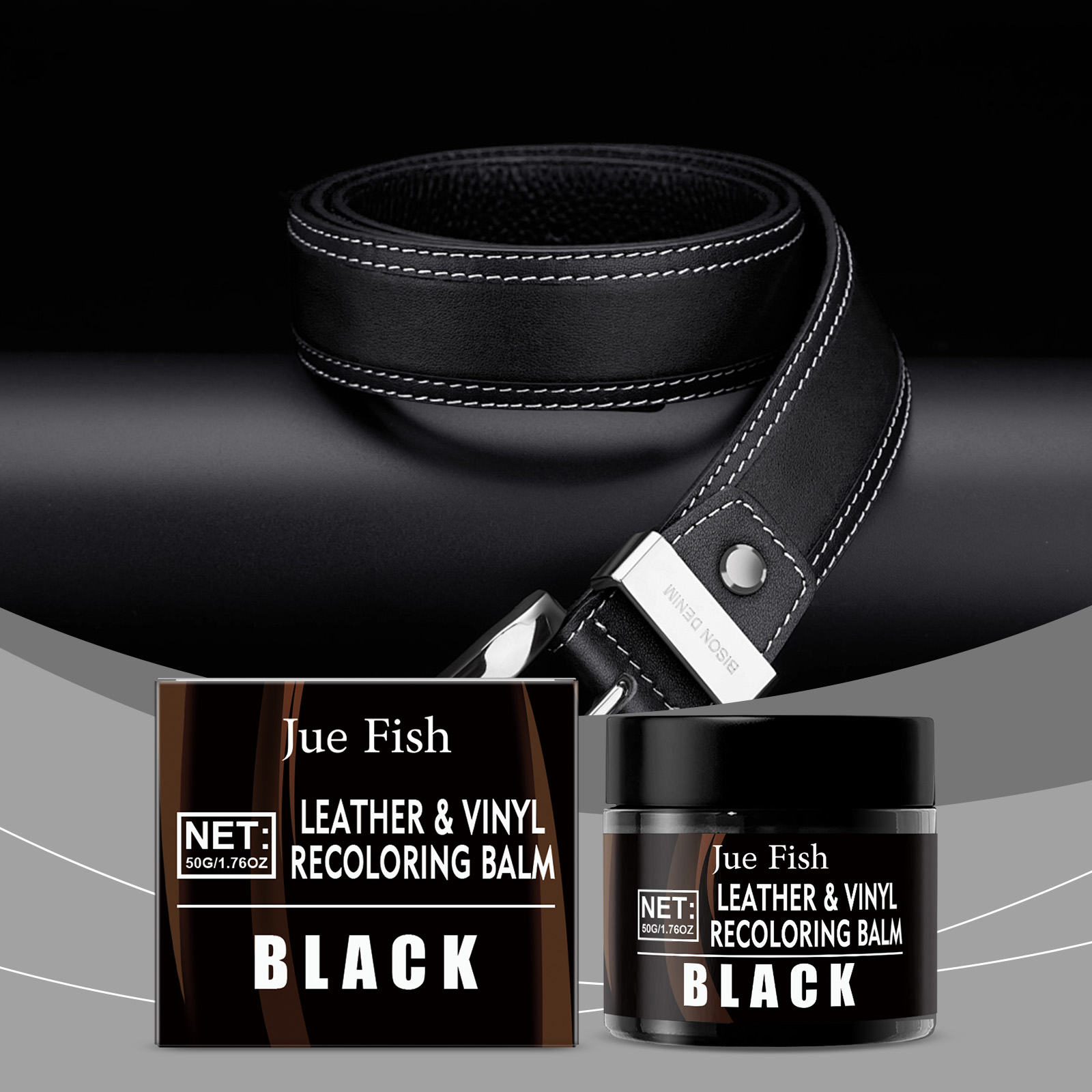 50g Black Leather Recoloring B - đánh giá và giá Leather Shoe Polish