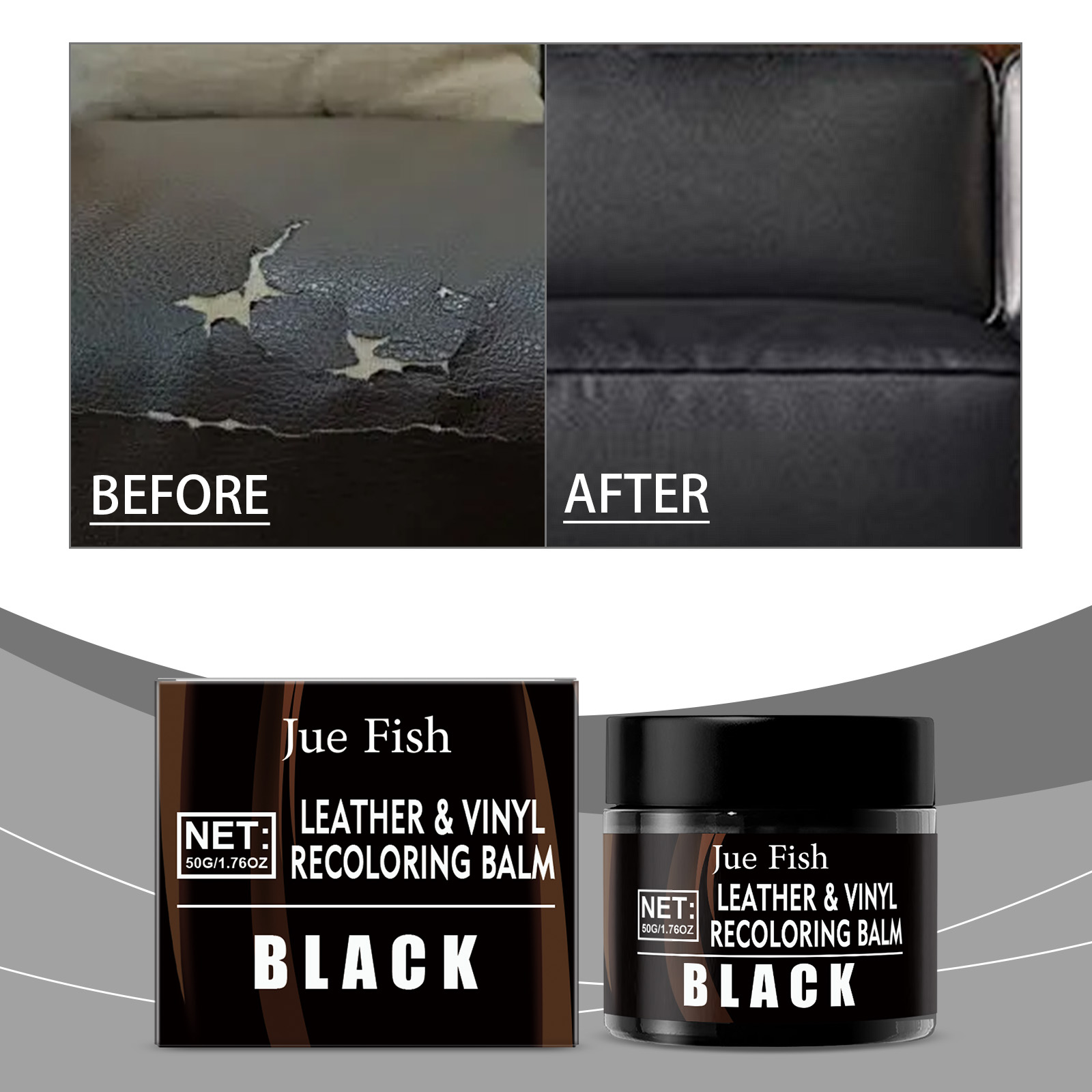 50g Black Leather Recoloring B - đánh giá và giá Leather Shoe Polish