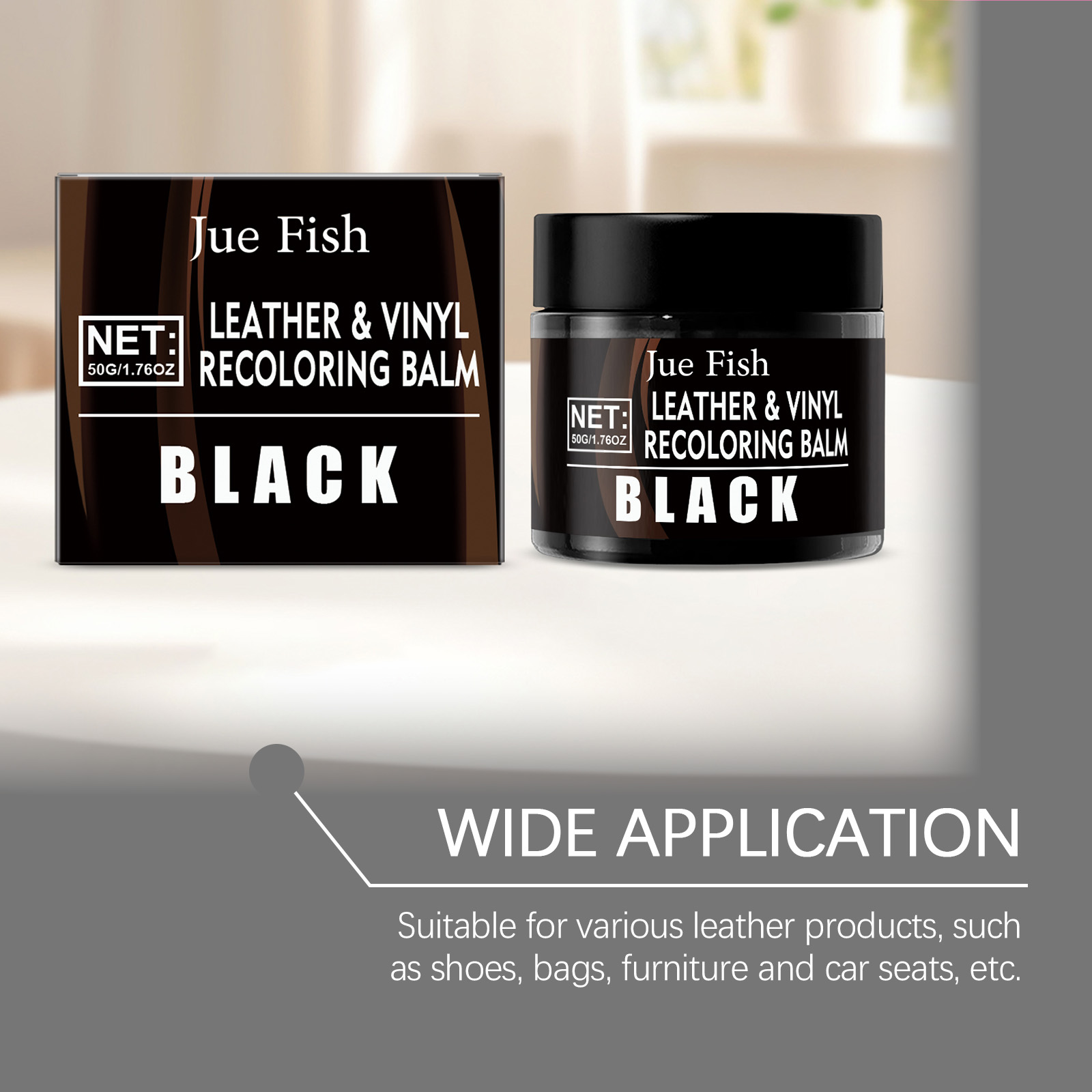50g Black Leather Recoloring B - đánh giá và giá Leather Shoe Polish