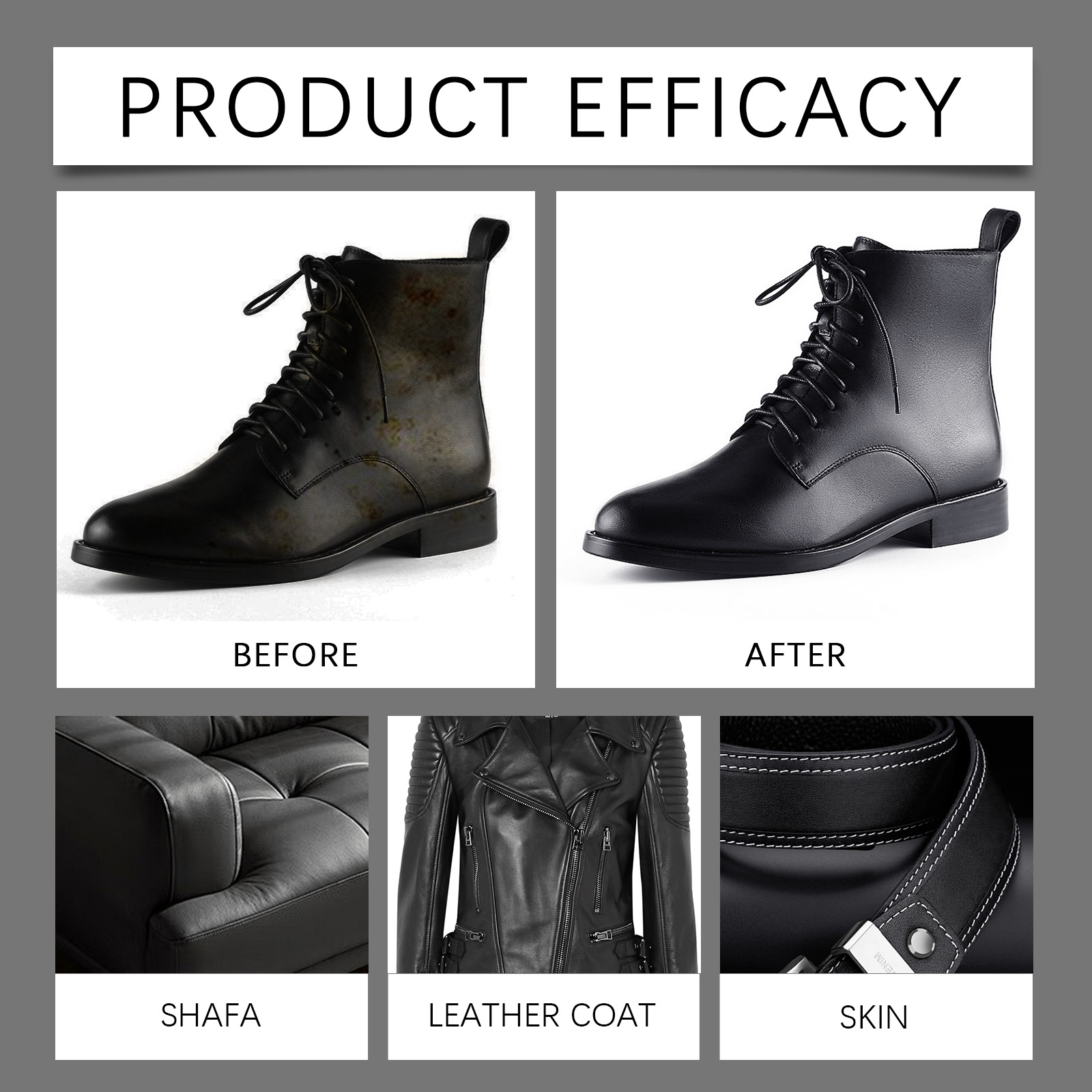 50g Black Leather Recoloring B - đánh giá và giá Leather Shoe Polish