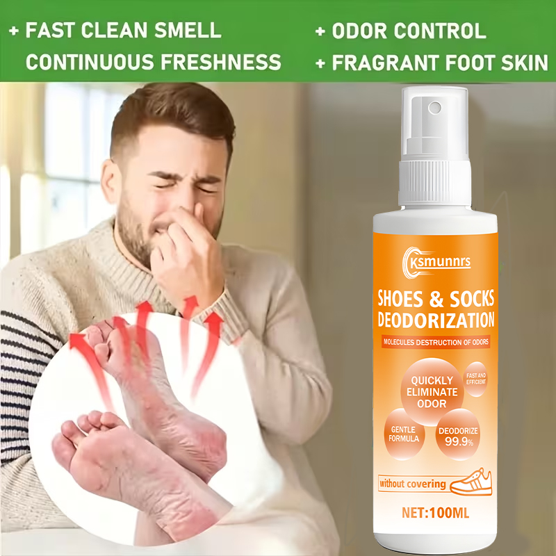 Foot Odor Spray, Deodorizing C - đánh giá và giá Sneaker Care Spray