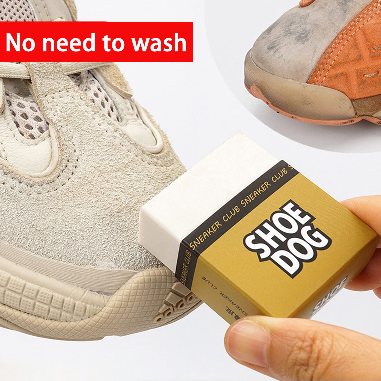 Shoe Care Cleaning Eraser, Por - đánh giá và giá Sneaker Care Spray
