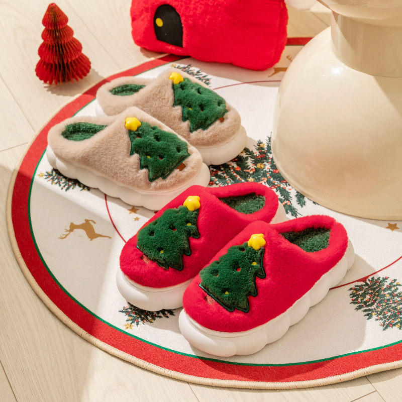 Christmas Tree Women's Slipper - đánh giá và giá Shoe Tree