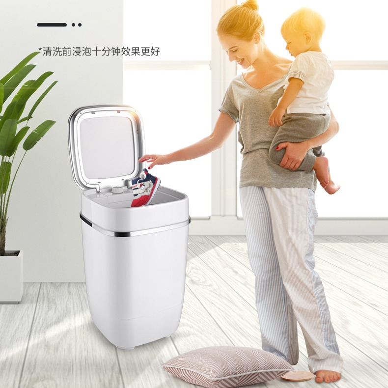 Mini Semi-Automatic Shoe Clean - đánh giá và giá Shoe Cleaner